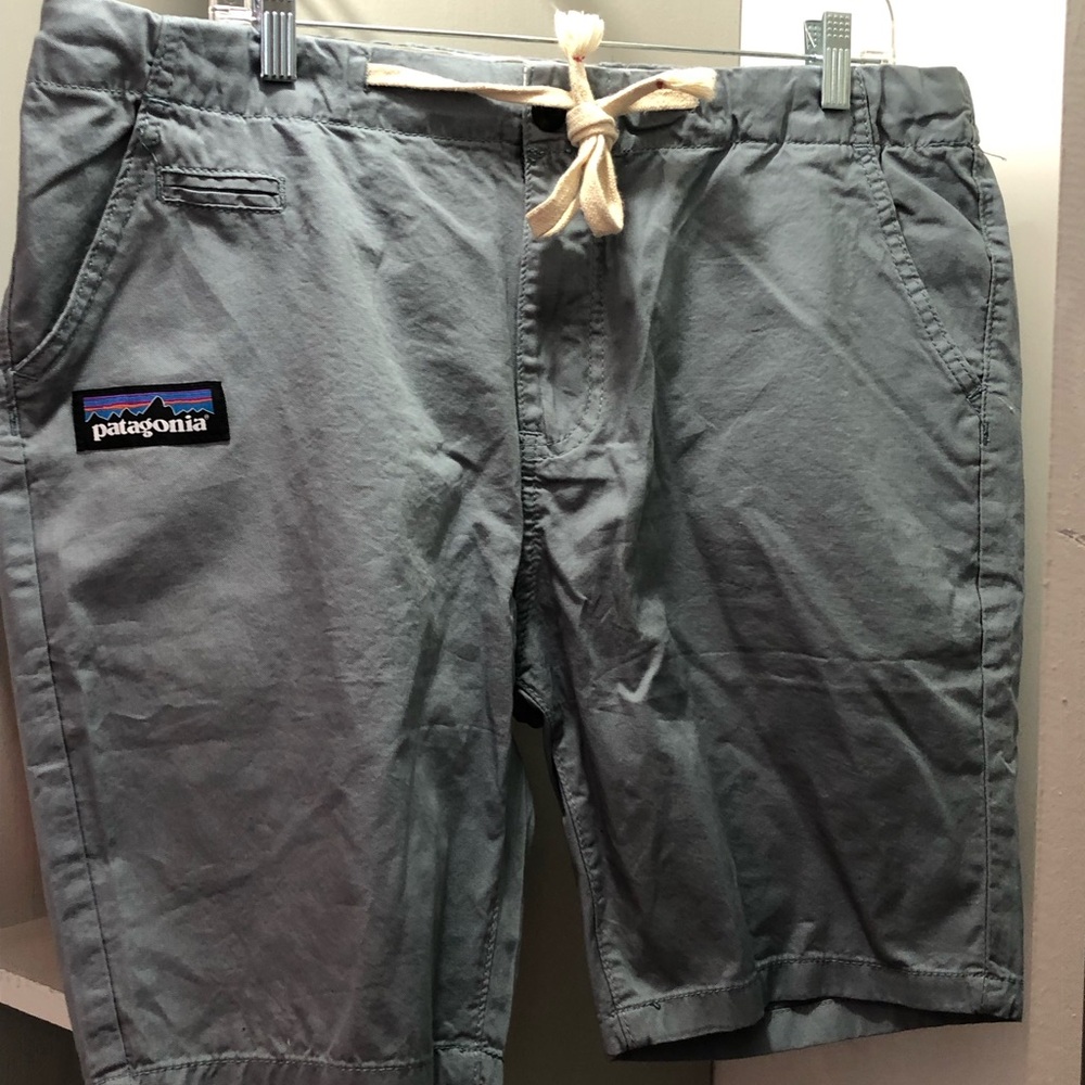 Patagonia Men's Slate Gray Drawstring Hybrid Shorts